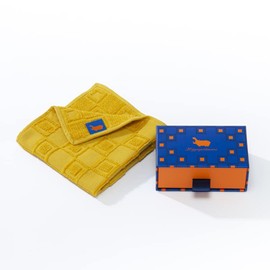 Hand Towel, Hippopotamus, Hippopotamus, Motif Handkerchief, Box Included, Imabari, Organic Towel, Brand, Luxury Towel, Women's, Men's, Quick Drying, Cotton, Bamboo Fiber, Fluffy, Long-Lasting,