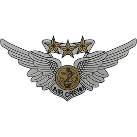 Marine Combat Aircrew Wing Decal Marine