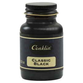 Conklin Classic Black Ink Bottle 60ml - Fountain Pen Ink