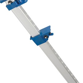 Dapetz ® 2 X Aluminium Sash Clamp 600mm Steel Sash Clamps Cramps Quick Slide Wood Clamp Adjustable Medium Duty Bar Clamps with Ergonomic Grip Handle