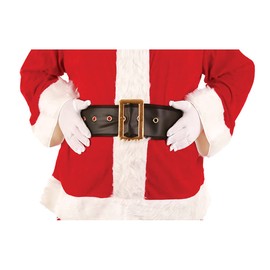 Wicked Costumes Adult Deluxe Santa Belt with Gold Buckle
