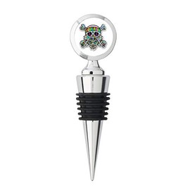 Rock & Roll Metal Stainless Steel Bottle Wine Stopper