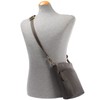 Leconi LE3049 Women’s Small Vintage-Style Leather Shoulder Bag/Handbag/Leisure Bag, 22