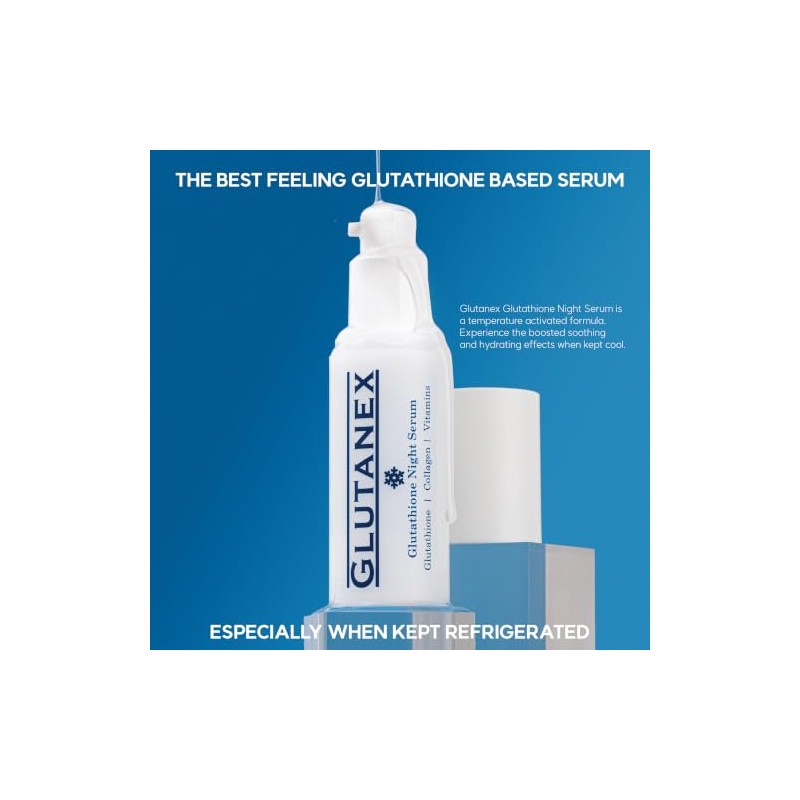 Glutanex Night Serum SUERO DE NOCHEAntioxidación, Firmeza, Elasticidad, NutriciónDe Corea