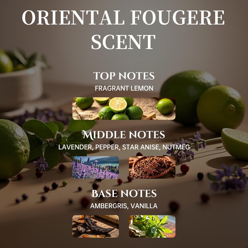 Men’s Cologne – Long Lasting Fresh Spicy Woody Eau de