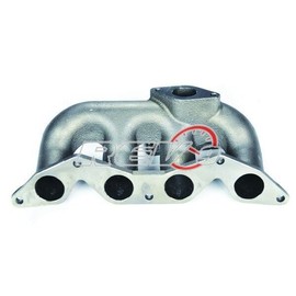 Rev9 FOR 2001-05 CIVIC D17 D17A EM1 ES1 ES2 T3/T4 FLANGE CAST TURBO MANIFOLD JDM