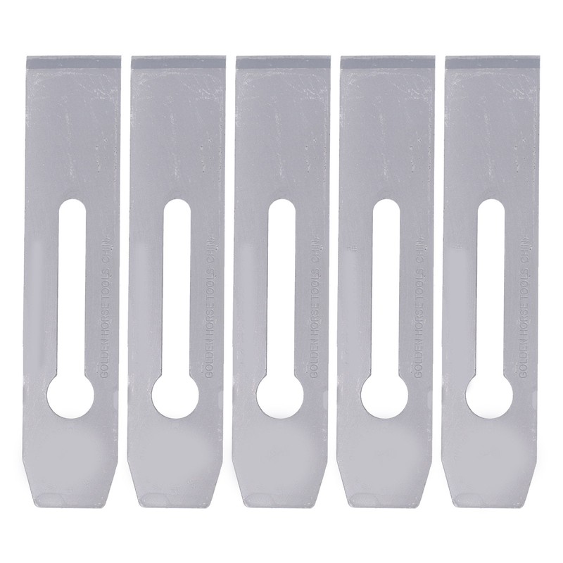 5Pcs Planer Blades Steel 38mm Portable Knife Replacement Accessories for