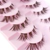 10 Paar Half Lashes Cat Eye,Wimpern Extensions Künstliche Wimpern Cluster