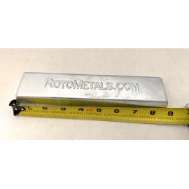 RotoMetals Zamak 2 Ingot Whole (4% Aluminum, 3% Copper, 93% Zinc)