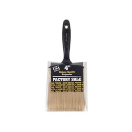 Wooster Brush 4IN P3974-4 Factory Sale Polyester Paintbrush, 4-Inch, 4 Inch, Black,gold