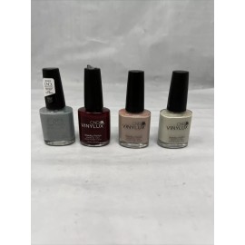 CND 4 Pack- CND Vinylux long wear polish and  weekly polish .5 FL OZ Custom Kit  #m5