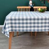 Yofori Heavy Duty Cotton Blend Table Cloth for Rectangle Tables