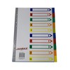 A4 10 Part Polypropylene Dividers with Index Cover