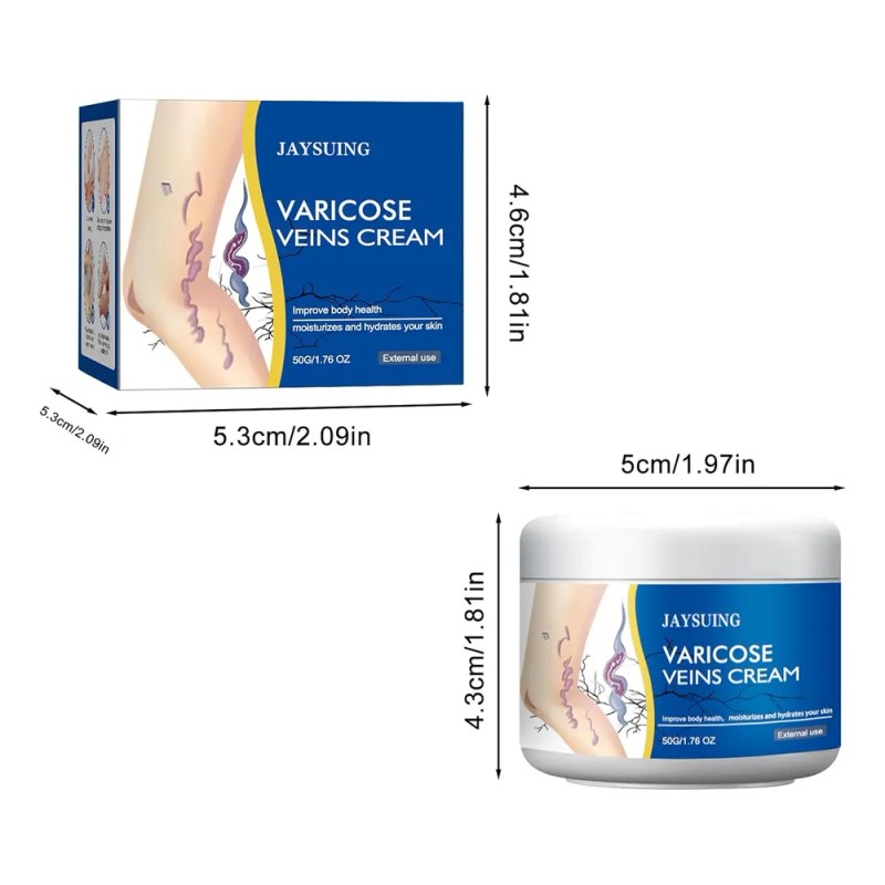 Crema De Varices Para Piernas, Cuidado Hidratante De La Piel