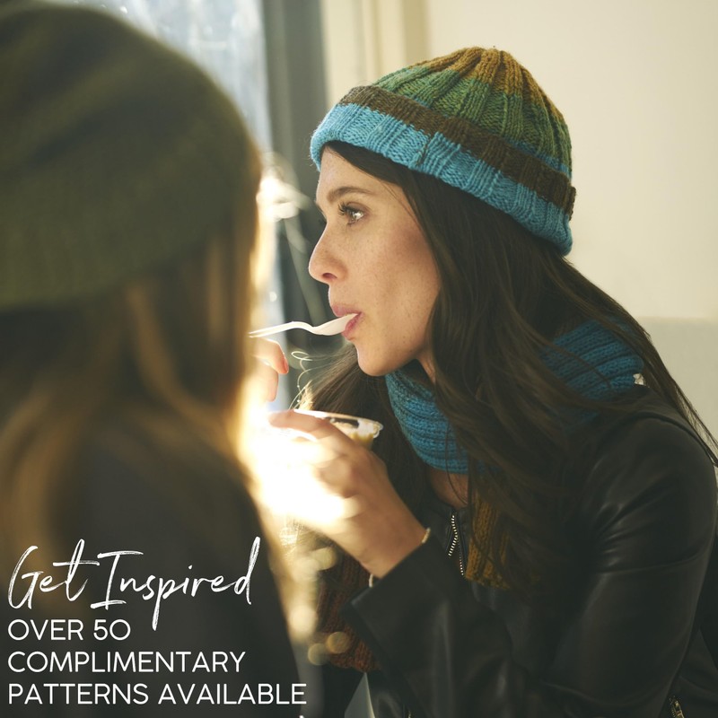 Lion Brand Yarn, Mandala DK Lightweight Yarn for Knitting, Crochet,