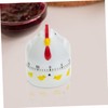 MAGICLULU Creative Chicken Mechanical Timer Cartoon Kitchen Timer for Cooking