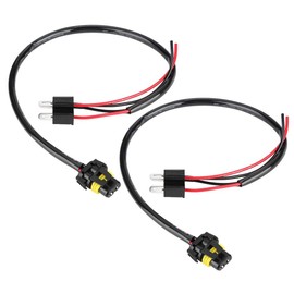 2 pieces cable converter H4, EBTOOLS plug for cable adapter conversion of fog light 9006
