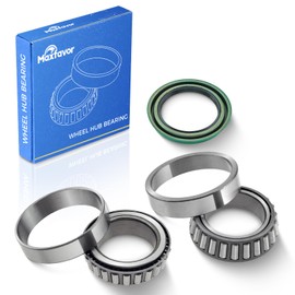 MAXFAVOR 3PCS Front Wheel Bearing for Ford Explorer 1990 1991 1992 1993 1994 RWD Front Wheel Bearing Seal WTA37*1 WS4250*2