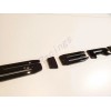 GMC 4PC Set GLOSS BLACK 2019+ GMC SIERRA SLT LETTER