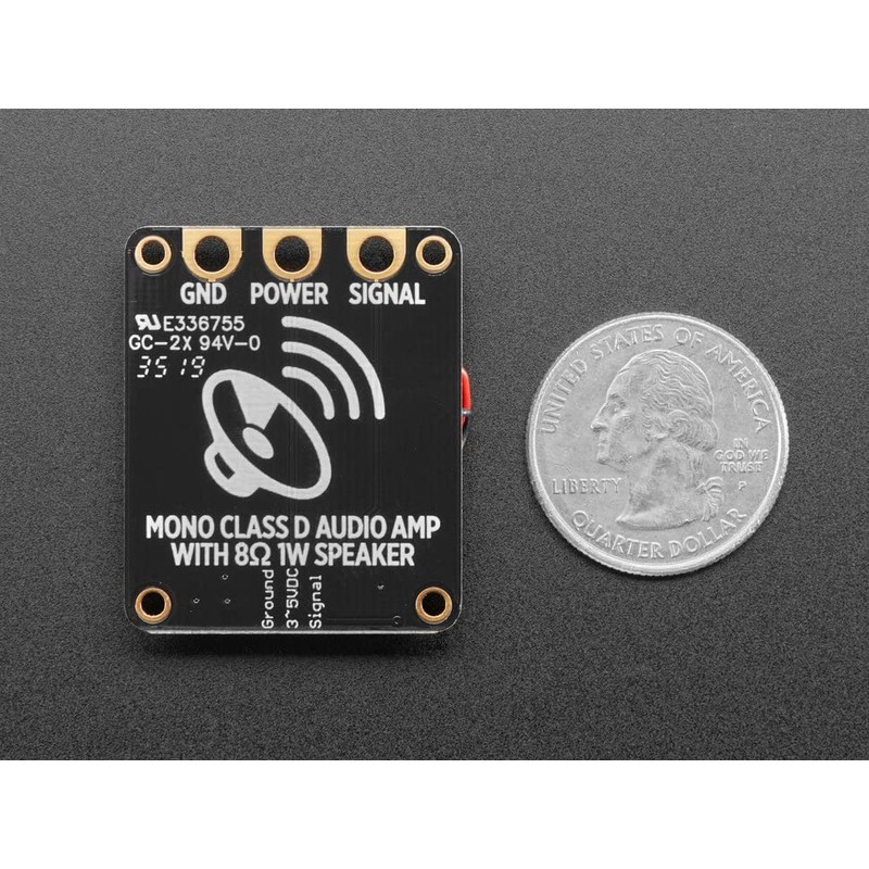 1 X STEMMA SPEAKER & AUDIO AMPLIFIER