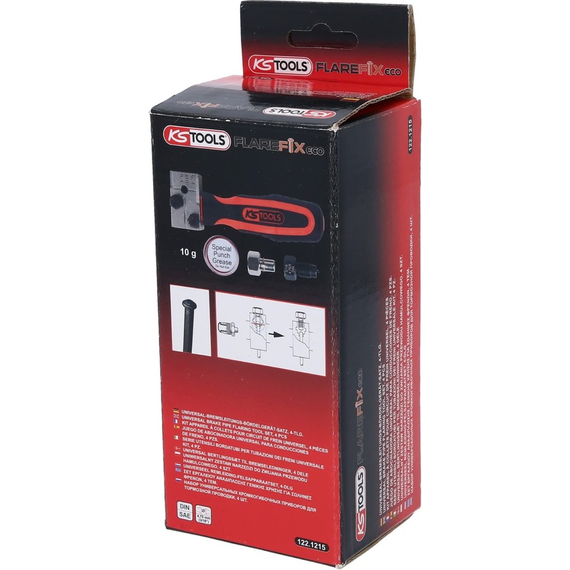 KS Tools Flarefixeco 4 122.1215, universal brake line, flaring tool
