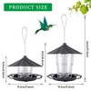 Hanging Bird Feeder, Foldable Bird Feeder, Hanging Bird Feeder, Weatherproof