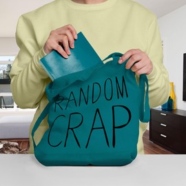 Canvas Tote Bag for Women, Organic Cotton Shoulder Bag, Reusable Bags for Shopping, Groceries, Gift bags, Book Bag, Travel Bag - Shopper Bags - Random - Emrld