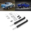 2PCS Hydraulic Trunk Support Smooth Drop Carbon Steel Replacement for