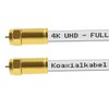 Sterndiscount 25 m SAT Cable 135 dB Ultra HD 4K