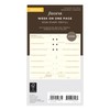 Filofax Personal Week Per Page, 5 Languages, Cotton Cream, 2026,