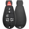 Sianxaido 68066868 Key Fob Shell Case Compatible with Grand Caravan
