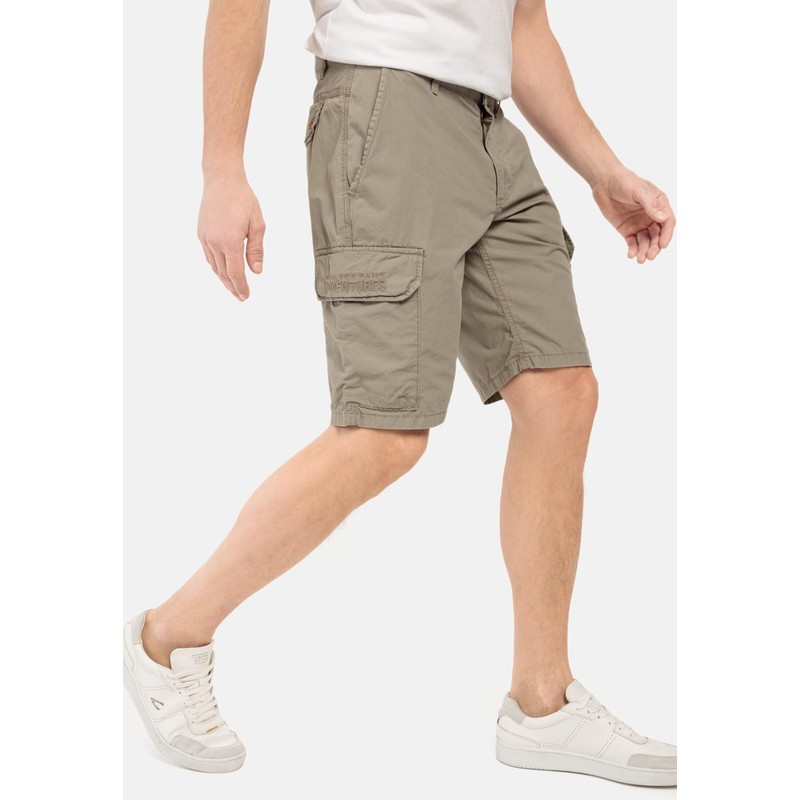 camel active Men's Cargo Shorts Regular Fit, khaki, 46