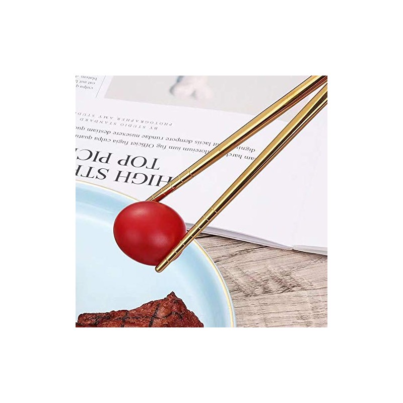 HonHeam 4 Pcs Portable Stainless Steel Tableware Set, Dishwasher Safe