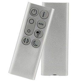 Xxtylo Genuine Remote Control 386508-01/01 for Dyson TP04 TP06 TP09 Purifier Machine, Compatible 969154-06, 969154-05, 969154-16, 969154-13, 969154-22, Silver