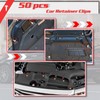OTUAYAUTO 94-99 S10 50PCS Front Door Trim Panel Retainer Clips,