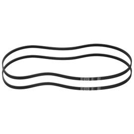sourcing map 2pcs 380J4 Poly V Belt, 4 Ribs PJ V-Ribbed Belt 38" L x 0.37" W x 0.14" T, EPDM Poly V Belt, Multi Wedge Micro V Serpentine Belt