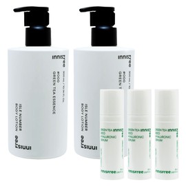Innisfree Isle Number Body Lotion Green Tea Things 300ml 2pcs+ / 이니스프리 아일 넘버 바디 로션 그린티에썽스 300ml 2개+