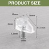 20 PCS 5 Millimeters Shelf Support Peg,Shelf Support Peg,Support Cabinet
