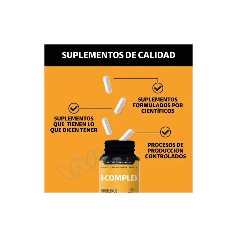 B Complex - Vitaminas Complejo B 60 Cápsulas