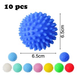Dryer Balls for Tumble Dryers Down Jackets Washing Ball for Washing Machine – Pack of 10 Dryer Ball Washing Ball for Washing Machine Balls for Dryers