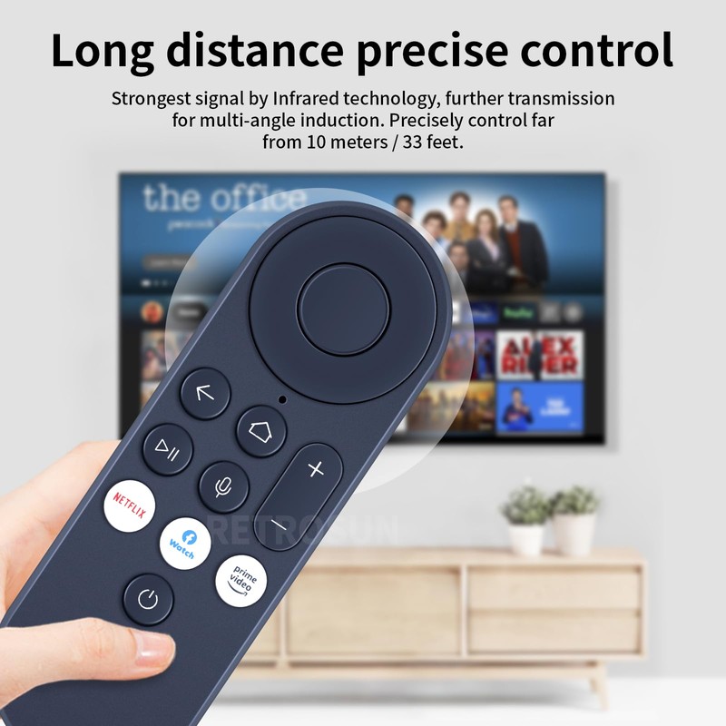 Replacement KP45CM Voice Remote Control for Facebook Portal TV Voice