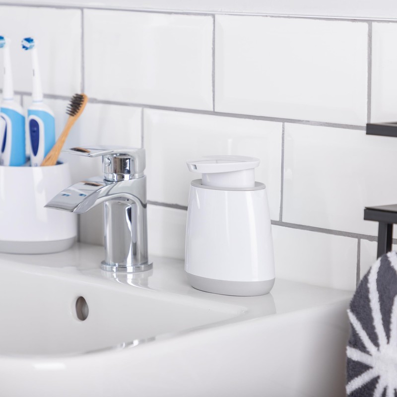 Minky Soap Dispenser, Refillable Liquid Hand Soap Dispenser With Large