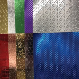 Springboard Metallic Embossed A4 Card (Pack of 10 Sheets), 10815