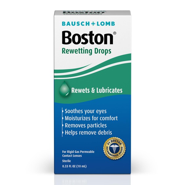 Boston Boston Rewetting Drops for Rigid Gas Permeable Contact Lenses