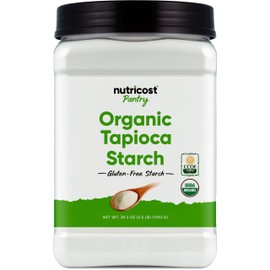 Nutriost Organic Tapioca Flour (2.5 LB) - Gluten-Free, Non-GMO