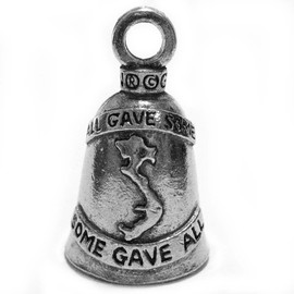 Guardian United States Vietnam Veteran Motorcycle Biker Luck Gremlin Riding Bell or Key Ring