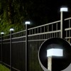 Tujoe 25 Pack Solar Fence Post Cap Lights 2In x