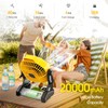 Camping Fan with LED Lantern, 20000 mAh 9 Inch Rechargeable