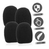 SUPVOX 6pcs Mini Windscreen Sponge Cover for Lavalier Lapel Microphone