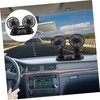 Mikinona Dual Head Car Fan Portable Vehicle Cooling Fan Rotatable